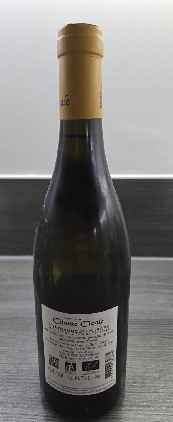 Domaine Chante Cigale, Chateauneuf-du-Pape, Blanc