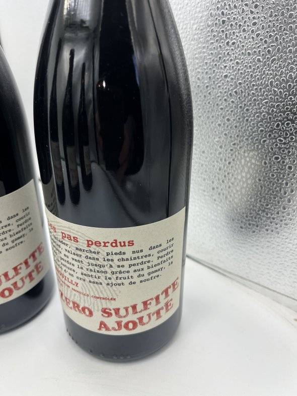 Brouilly, Chateau de Corcelles, Les Pas Perdus Zero Sulphite