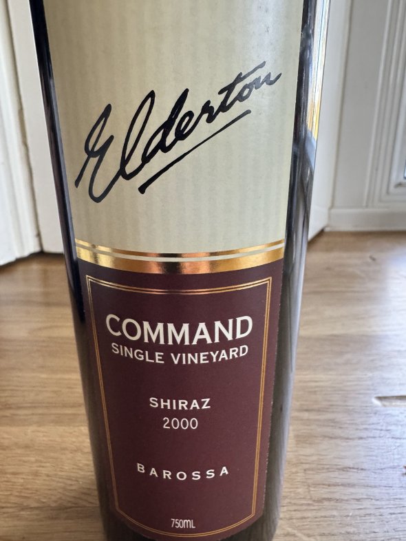 Elderton, Command Single Vineyard Shiraz, Barossa