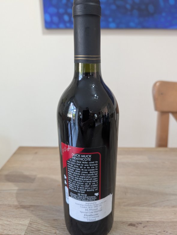 Wild Duck Creek Estate, Duck Muck, Heathcote