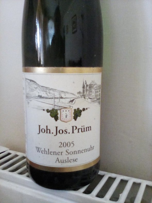 Joh Jos Prum, Wehlener Sonnenuhr Riesling Auslese Goldkapsel, Mosel