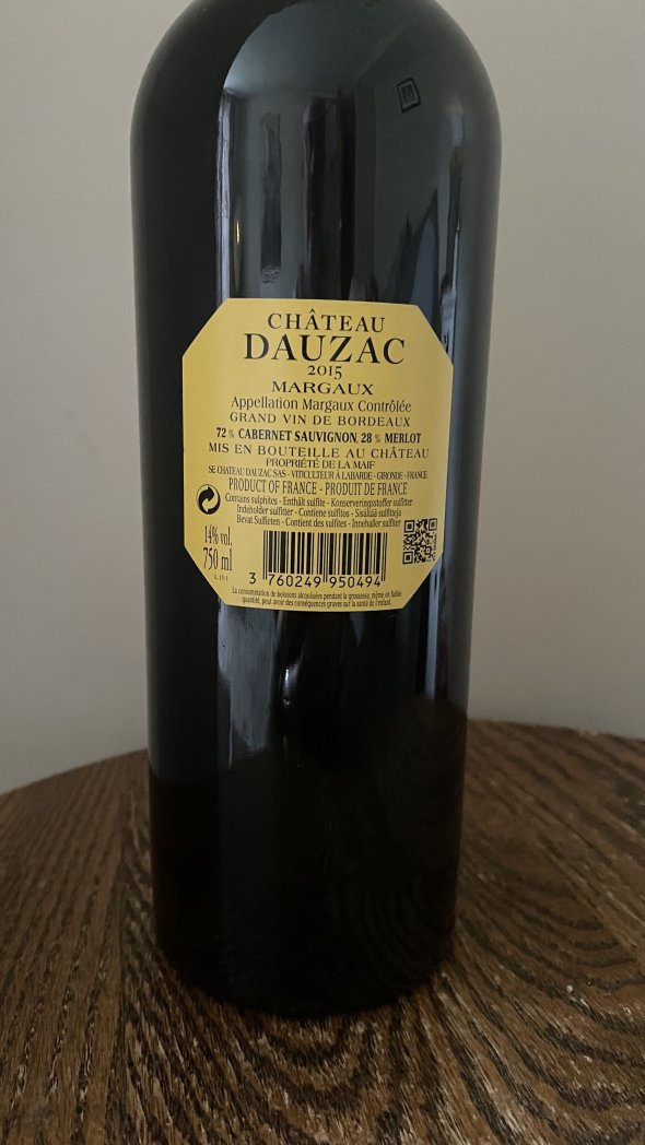 Chateau Dauzac 5eme Cru Classe, Margaux