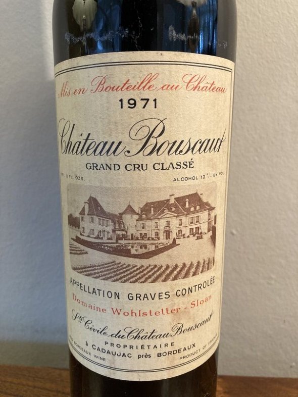 Chateau Bouscaut Grand Cru Classe, Pessac-Leognan
