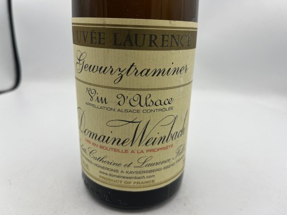 2006 Domaine Weinbach Gewurztraminer Cuvee Laurence
