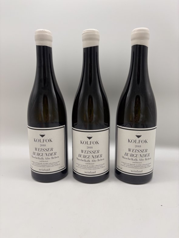 Kolfok Wesserburgunder Muschelkalk Alte Reben 