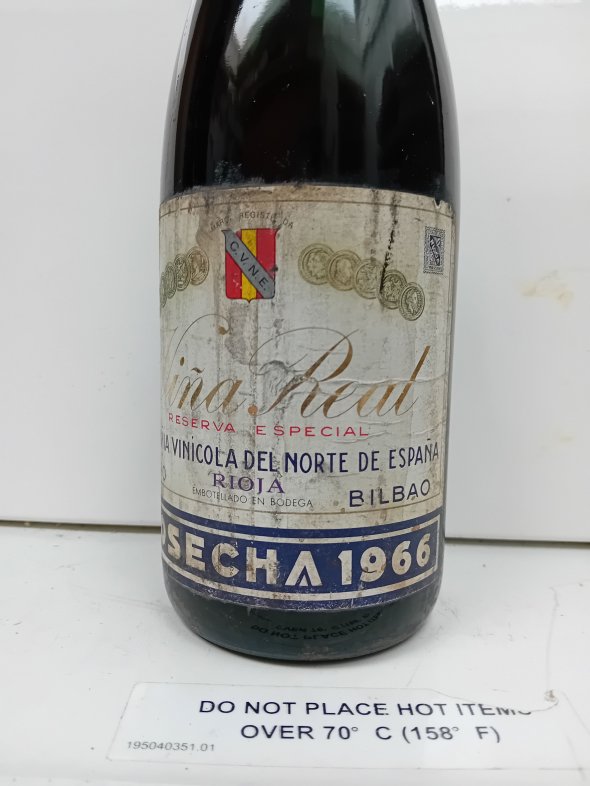 1966 CVNE Vina Real Gran Reserva 96pts RP