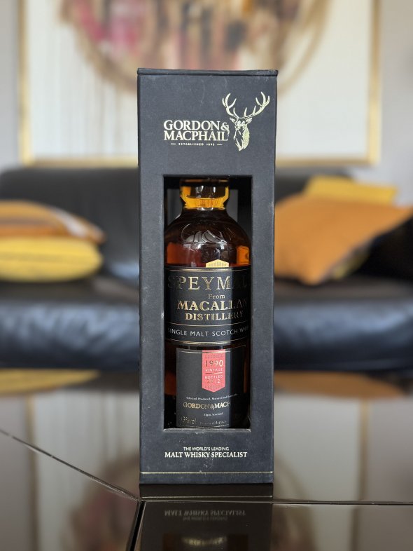 Macallan (Gordon & MacPhail), Highland Single Malt Speymalt Sherry Cask 50YO Bottled 1990, Speyside