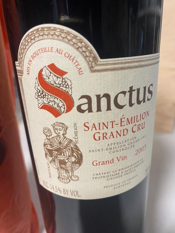 Chateau Sanctus, Saint-Emilion Grand Cru