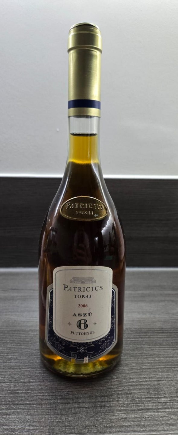 Patricius, Aszu 6 Puttonyos, Tokaj