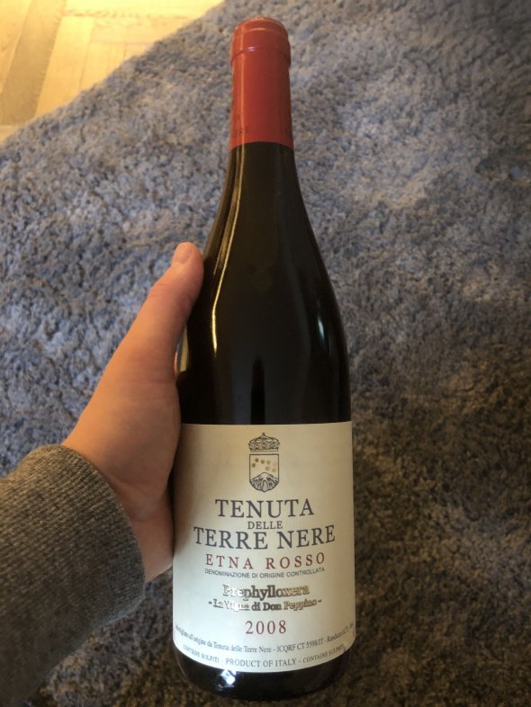 Terre Nere, Etna Rosso, Prephylloxera La Vigna di Don Peppino Rosso