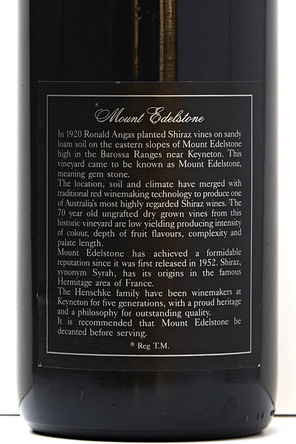 Henschke, Mount Edelstone Vineyard, Eden Valley