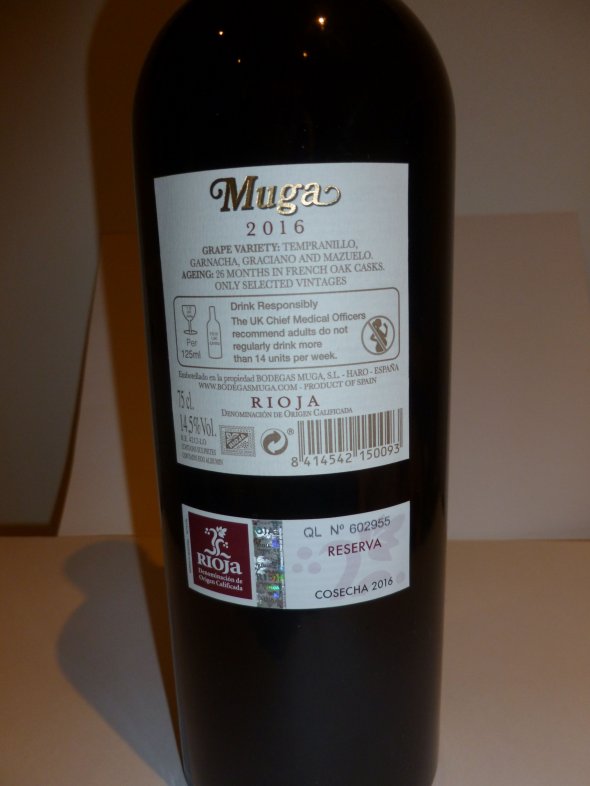 Muga, Seleccion Especial, Rioja