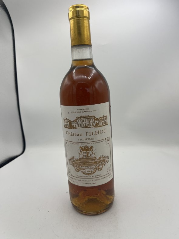 Chateau Filhot 2eme Cru Classe, Sauternes 1990