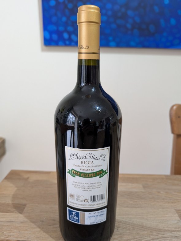 La Rioja Alta, Gran Reserva 904, Rioja