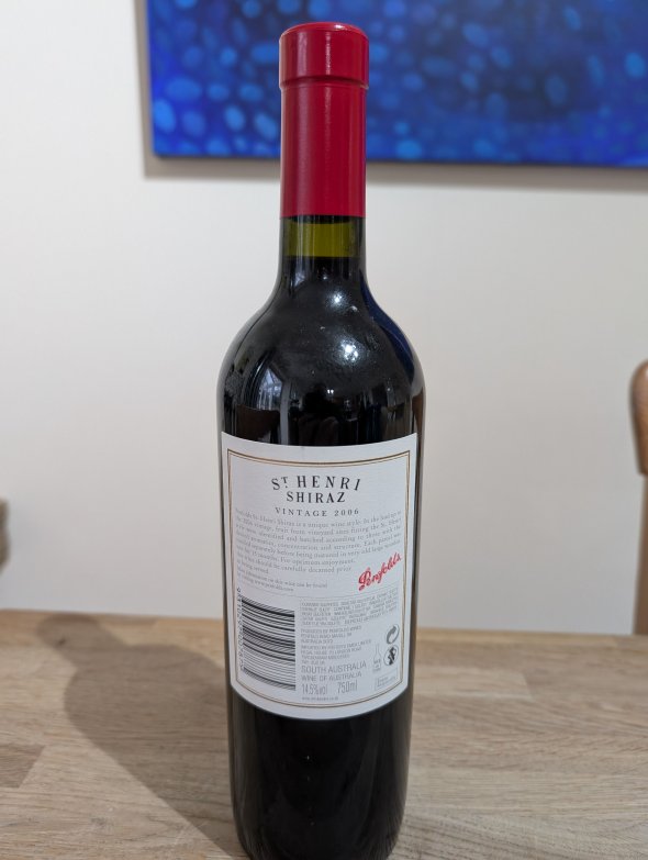 Penfolds, St. Henri Shiraz, South Australia