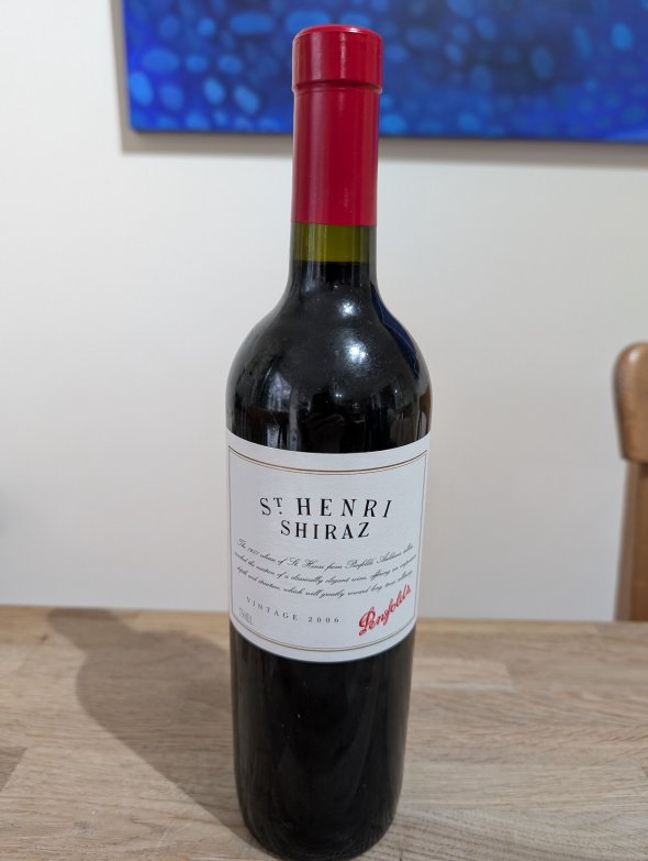 Penfolds, St. Henri Shiraz, South Australia