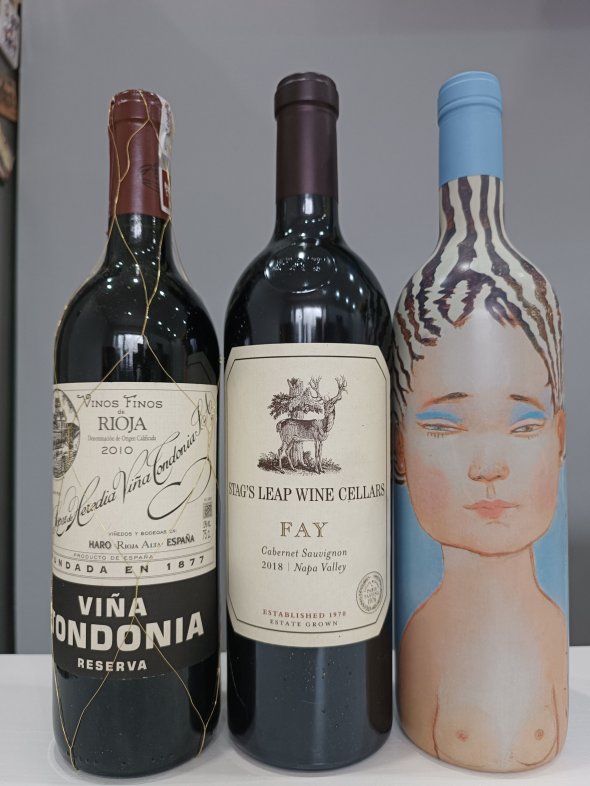 Stags Leap Fay 2018, Le Piu Belle 2019 & Vina Tondonia 2010 Tinto