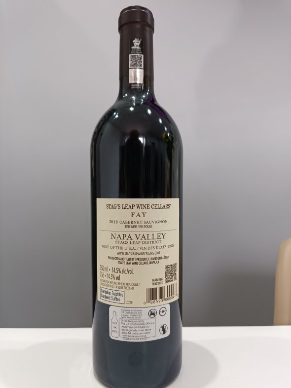 Stag's Leap Wine Cellars, Fay, Napa Valley