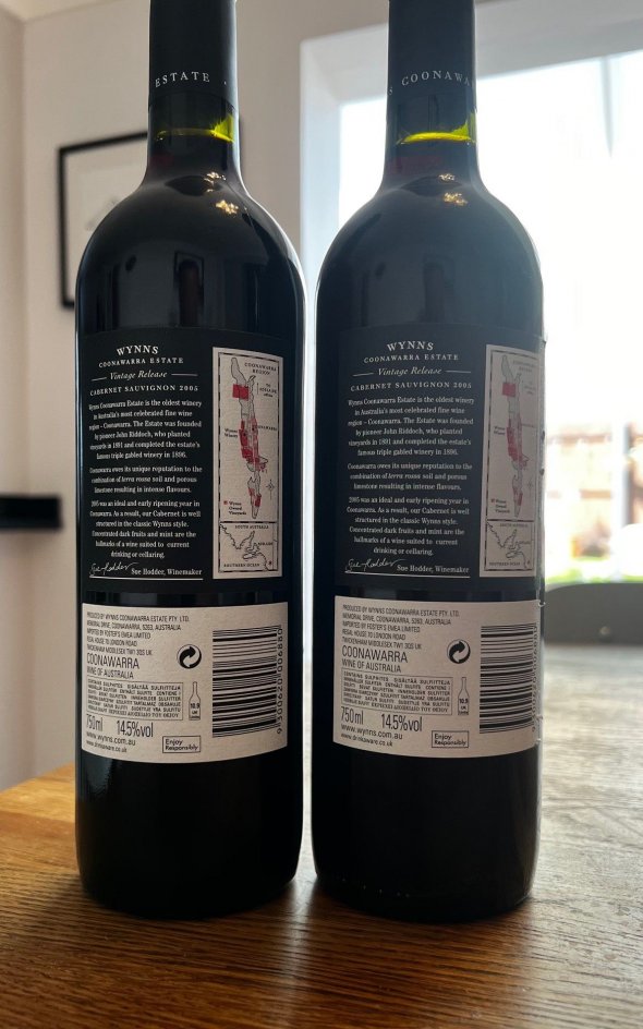 Wynns, Cabernet Sauvignon Black Label, Coonawarra