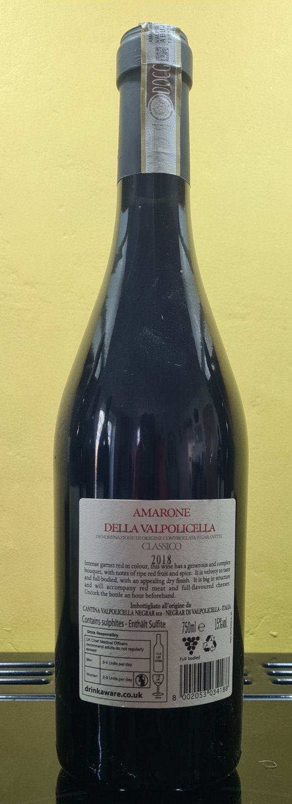 Cantina Negrar, Amarone della Valpolicella, Classico