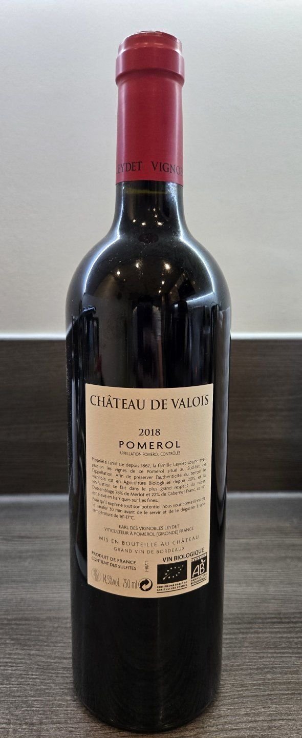 Chateau Valois, Pomerol