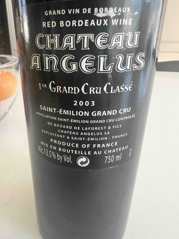 Chateau Angelus Premier Grand Cru Classe A, Saint-Emilion Grand Cru