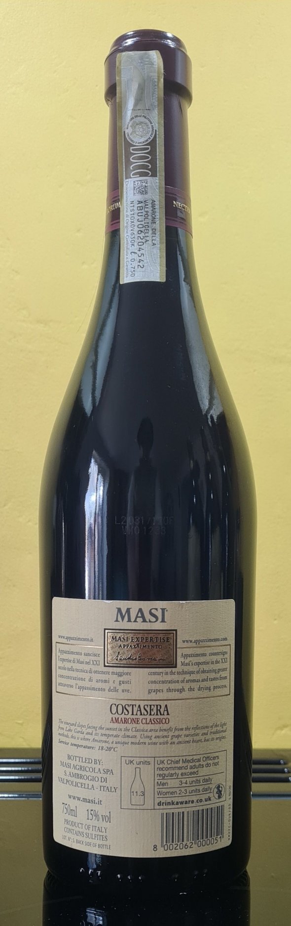 Masi, Amarone della Valpolicella, Classico Costasera