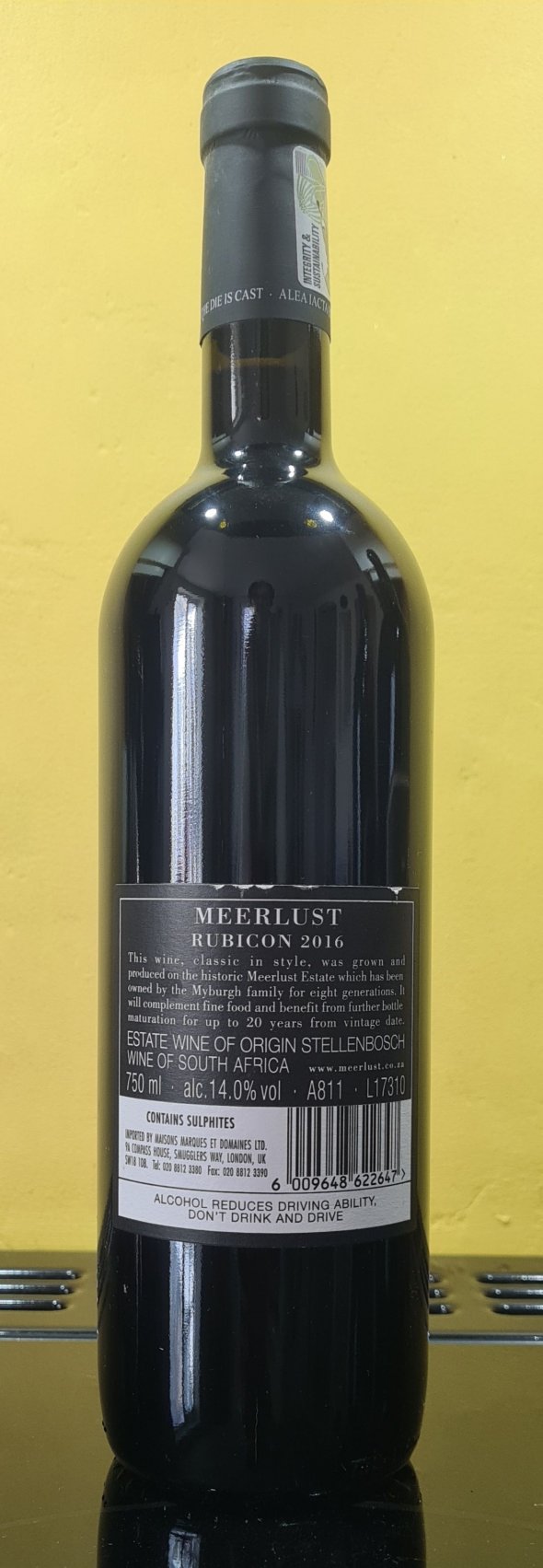 Meerlust, Rubicon, Stellenbosch