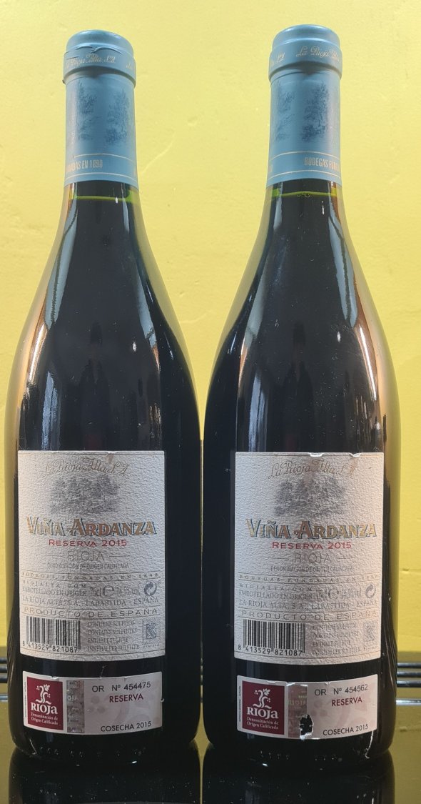 Rioja Alta, Vina Ardanza Reserva, Rioja