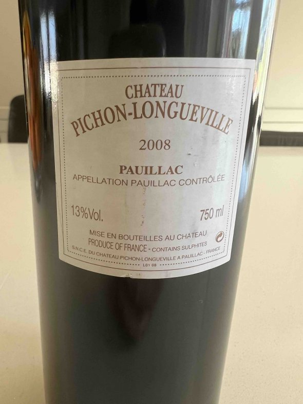 Chateau Pichon Baron 2eme Cru Classe, Pauillac