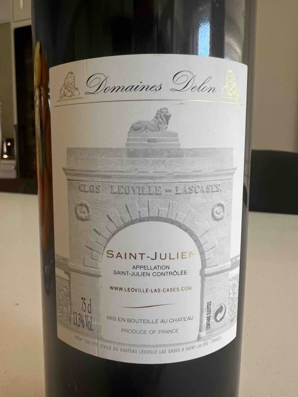 Chateau Leoville Las Cases 2eme Cru Classe, Saint-Julien