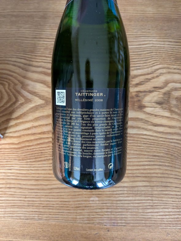 Taittinger, Brut Millesime