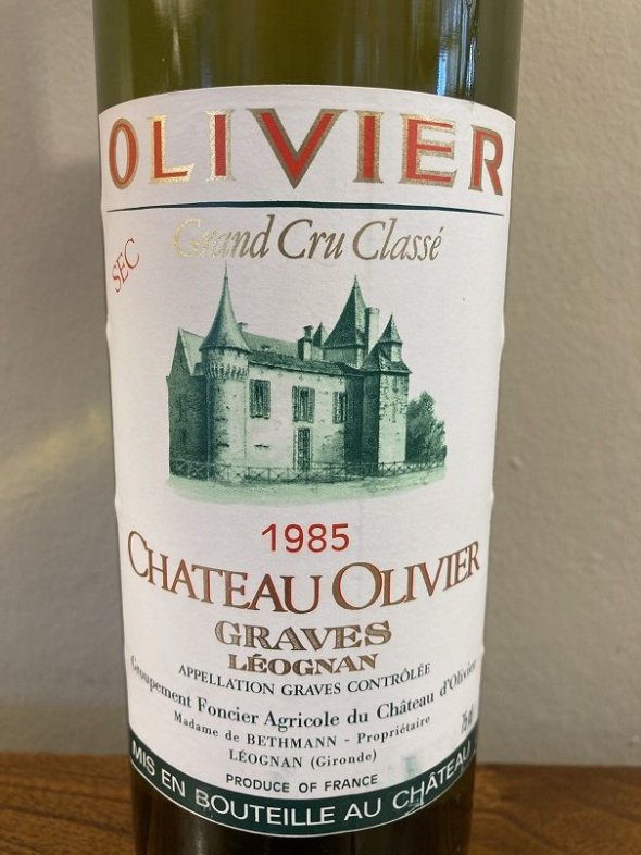 Chateau Olivier, Blanc Grand Cru Classe, Pessac-Leognan