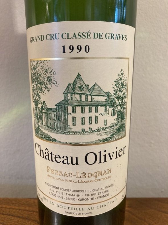 Chateau Olivier, Blanc Grand Cru Classe, Pessac-Leognan
