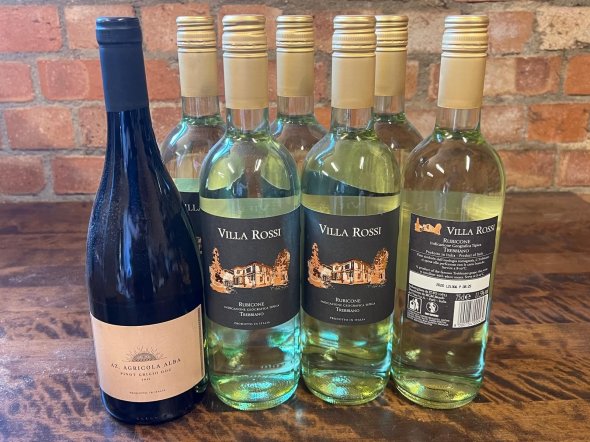 Villa Rossi Rubicone Trebbiano + Pinot Grigio