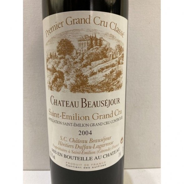 Chateau Beausejour (Duffau-Lagarrosse) Premier Grand Cru Classe B, Saint-Emilion Grand Cru