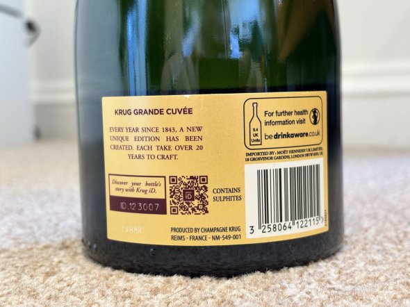 Krug, Grande Cuvee