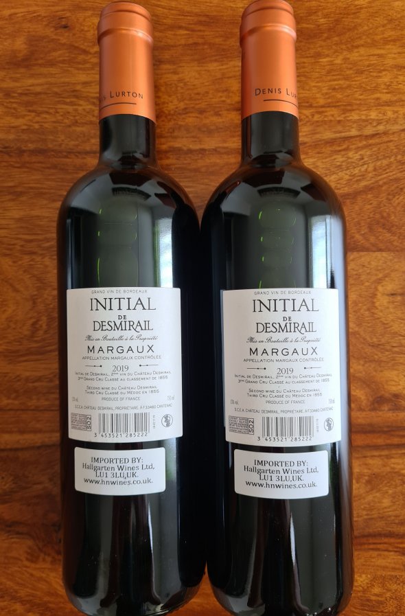 Initial de Desmirail, Margaux