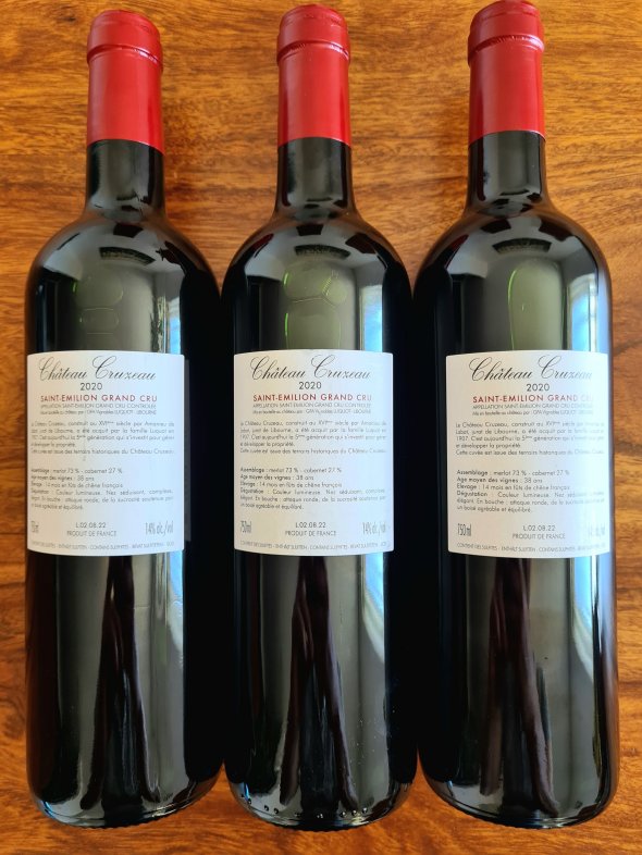 Chateau Cruzeau, Saint-Emilion Grand Cru