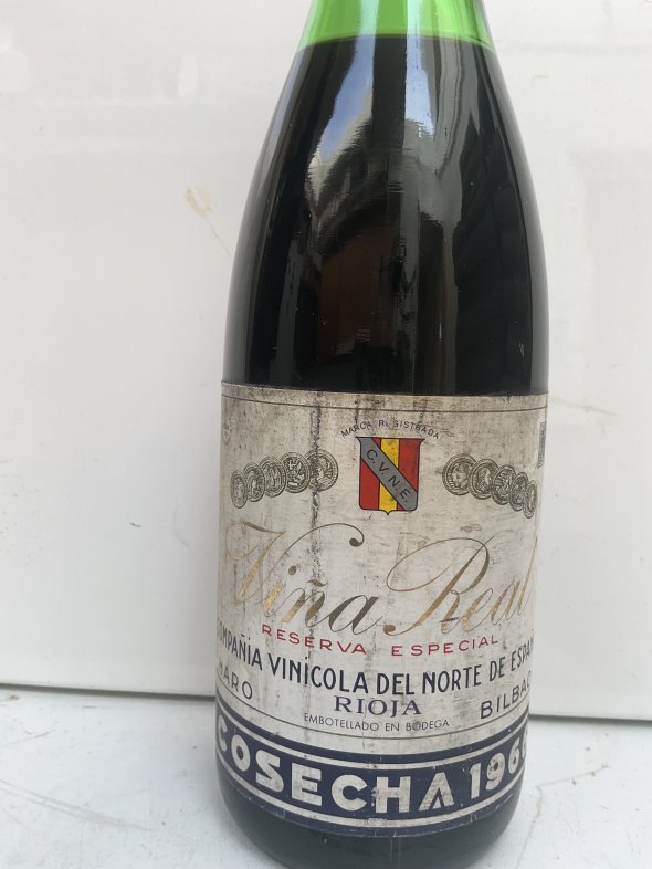 1966 CVNE Vina Real Gran Reserva 96pts RP
