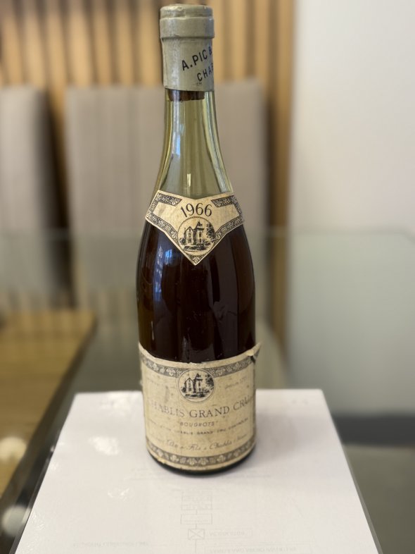 Albert Pic, Chablis Grand Cru, Bougros