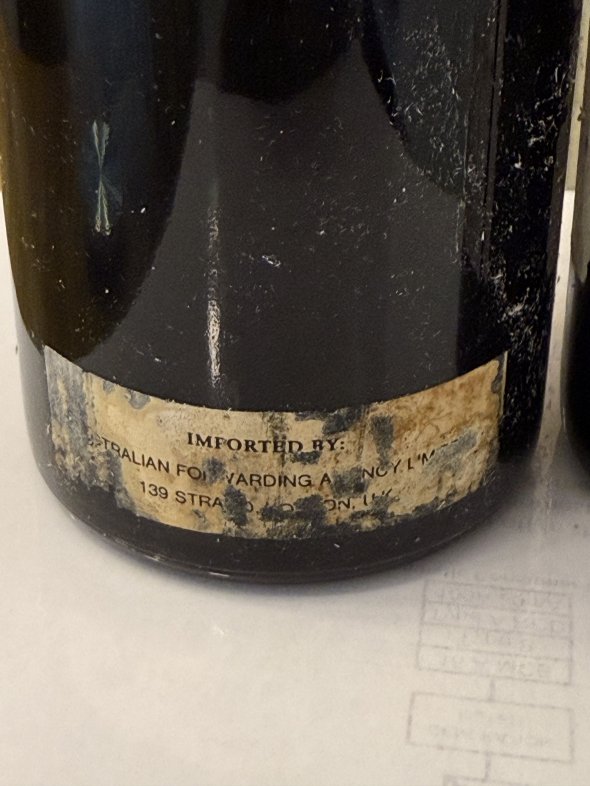 2 Bottles 1977 / 1978 Houghton Reserve Cabernet Sauvignon