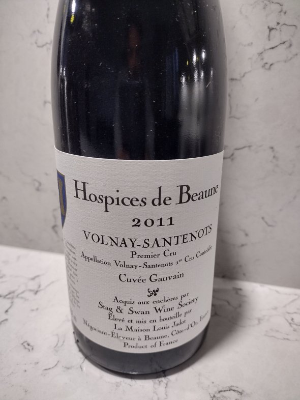 Hospices de Beaune, Volnay Premier Cru, Santenots Cuvee Gauvain