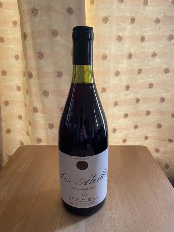 Les Abeilles, Cotes du Rhone, &lsquo;Cuv&eacute;e Andr&eacute; Roux&rsquo;.
