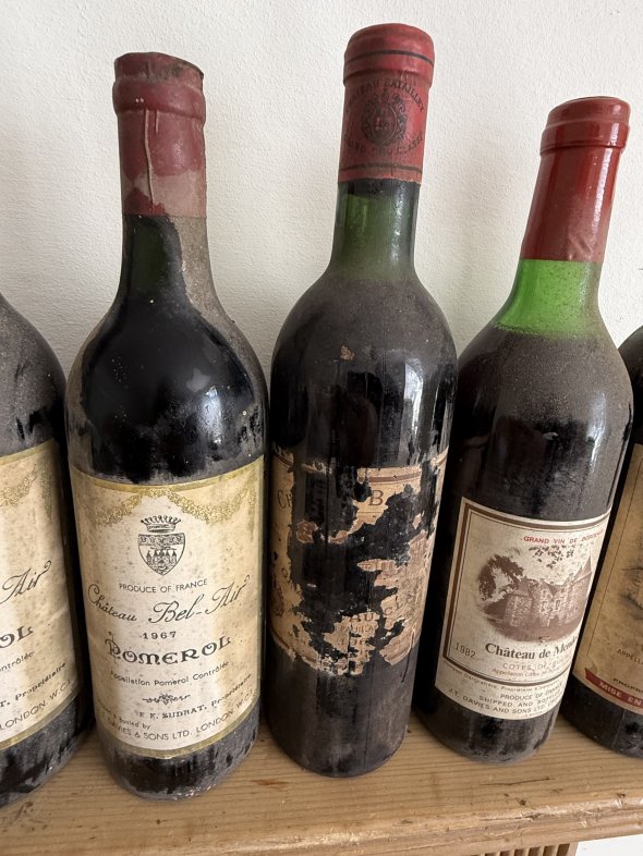 Mixed bin ends x 6 including batailley 61