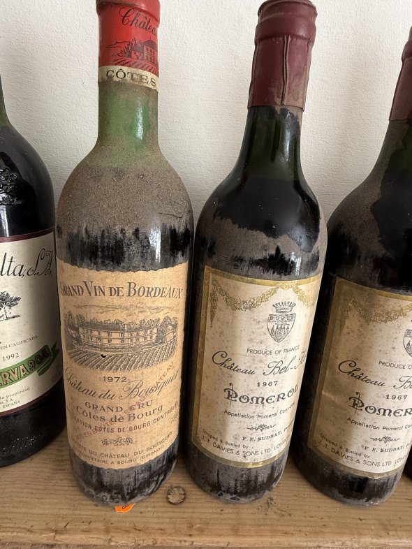 Mixed bin ends x 6 including batailley 61