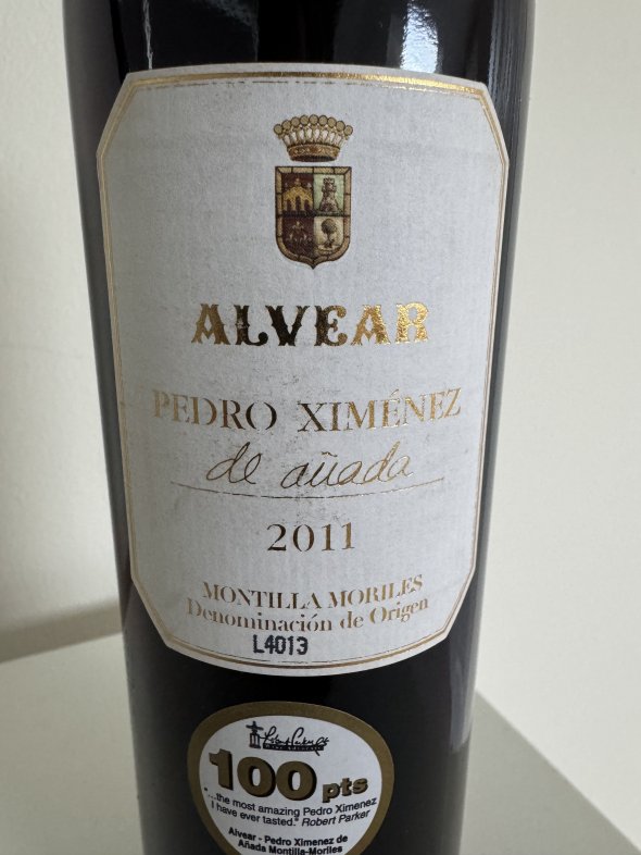 Alvear, Pedro Ximenez Anada, Montilla-Moriles