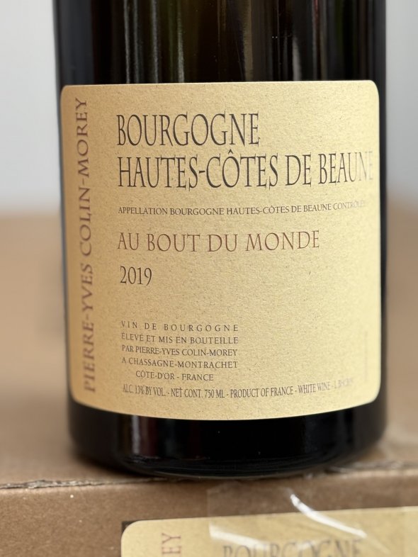 Bourgogne Hautes-C&ocirc;tes de Beaune Au Bout du Monde Pierre-Yves Colin-Morey