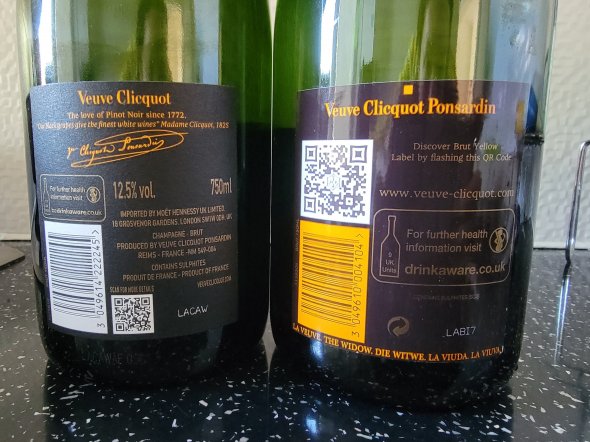 Veuve Clicquot, Yellow Label Brut/ Ponsardin Brut