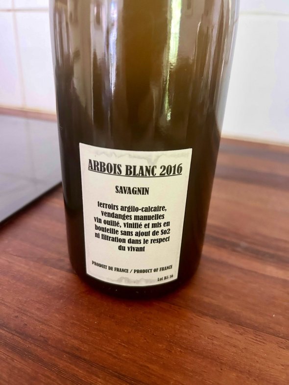 Bruyere Renaud & Houillon Adeline, Savagnin, Arbois